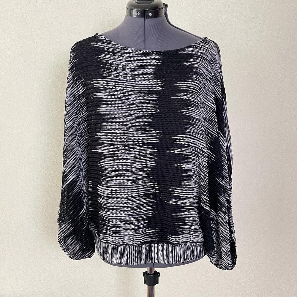 Y2K vintage 2000s dolman sleeve oversized sweater poncho fairy grunge dark boho